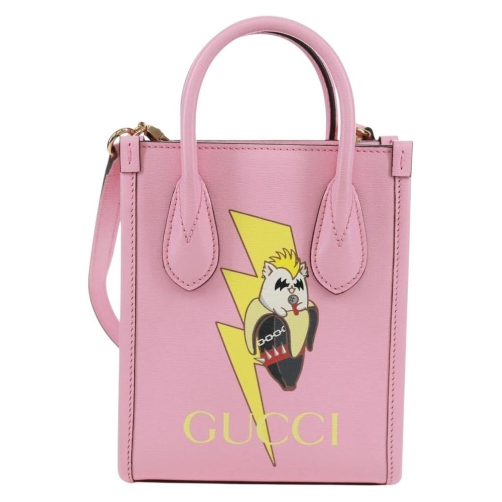 Gucci Leather Handbag Pink